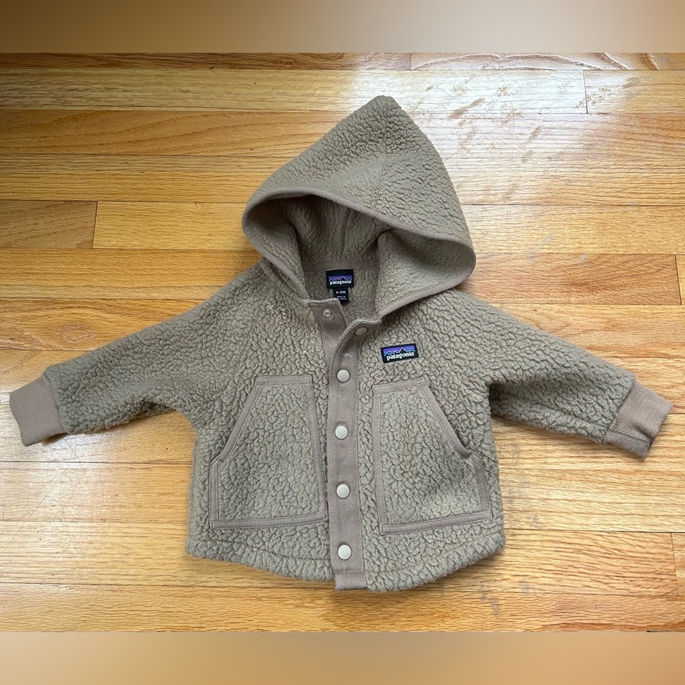 6-12m Patagonia Fleece Jacket